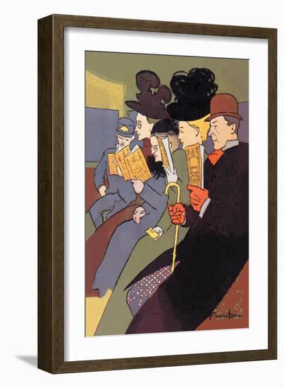 Media, 1897-Edward Penfield-Framed Art Print