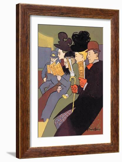 Media, 1897-Edward Penfield-Framed Art Print