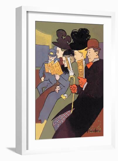 Media, 1897-Edward Penfield-Framed Art Print