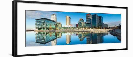 Media City at Salford Quays, Greater Manchester, England 2012-null-Framed Photographic Print