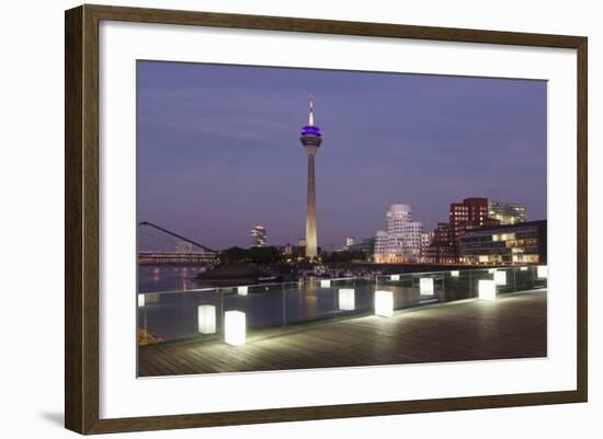 Media Harbour (Medienhafen)-Markus Lange-Framed Photographic Print