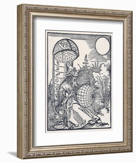 Mediaeval Astronomer-Albrecht Dürer-Framed Art Print