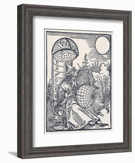 Mediaeval Astronomer-Albrecht Dürer-Framed Art Print