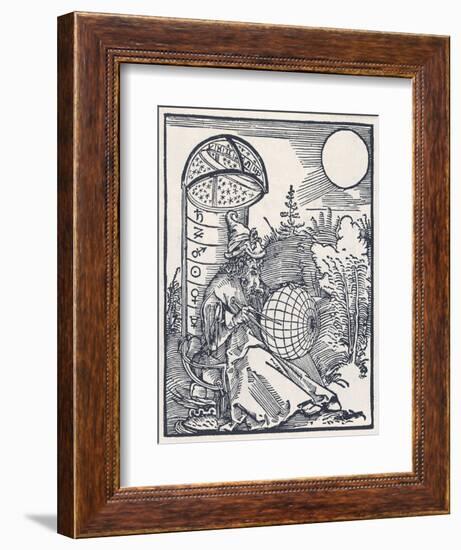 Mediaeval Astronomer-Albrecht Dürer-Framed Art Print