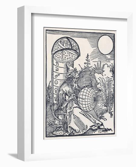 Mediaeval Astronomer-Albrecht Dürer-Framed Art Print