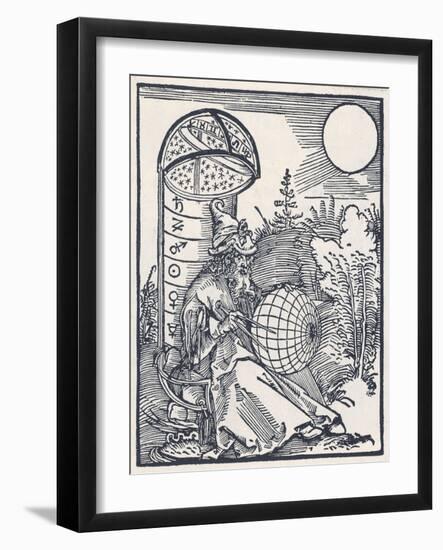 Mediaeval Astronomer-Albrecht Dürer-Framed Art Print