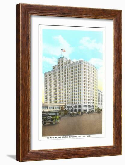 Medical and Dental Building, Seattle-null-Framed Art Print