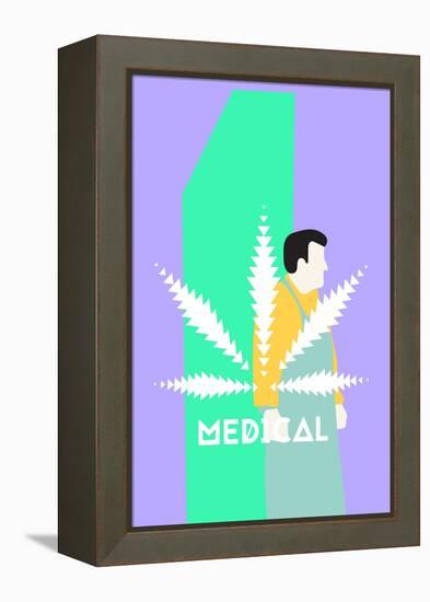 Medical Cannabis-null-Framed Stretched Canvas