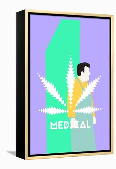 Medical Cannabis-null-Framed Stretched Canvas