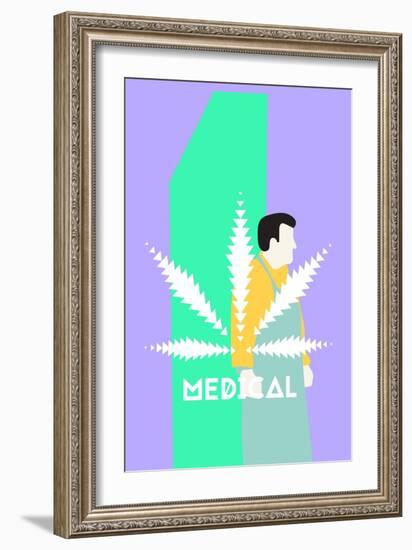 Medical Cannabis-null-Framed Art Print