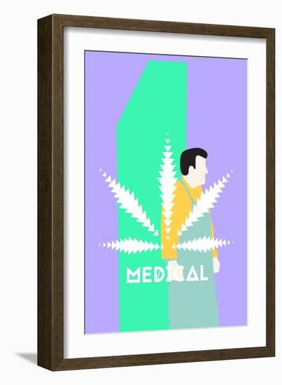 Medical Cannabis-null-Framed Art Print