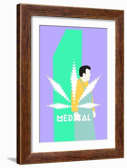 Medical Cannabis-null-Framed Art Print