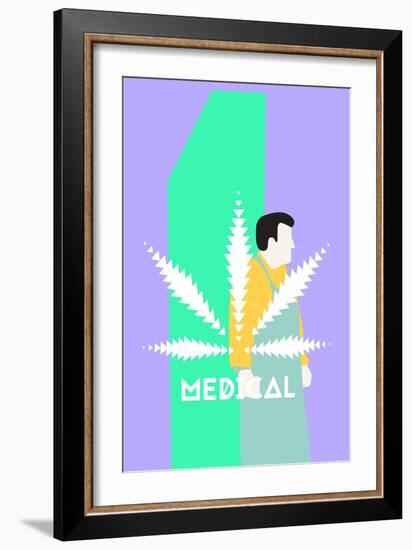 Medical Cannabis-null-Framed Art Print