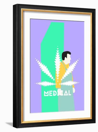 Medical Cannabis-null-Framed Art Print