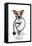 Medical Doctor Dog-Javier Brosch-Framed Premier Image Canvas