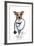 Medical Doctor Dog-Javier Brosch-Framed Photographic Print