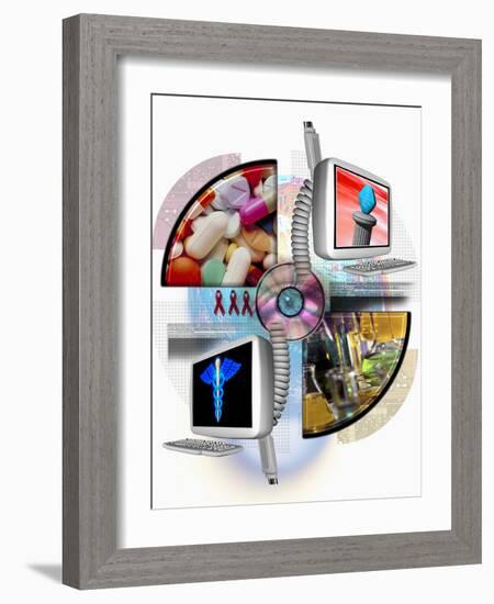 Medical Records-Victor Habbick-Framed Photographic Print