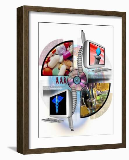 Medical Records-Victor Habbick-Framed Photographic Print
