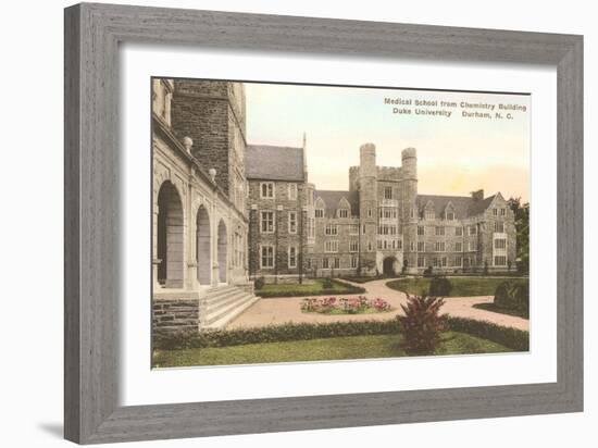 Medical School, Duke University, Durham, North Carolina-null-Framed Art Print