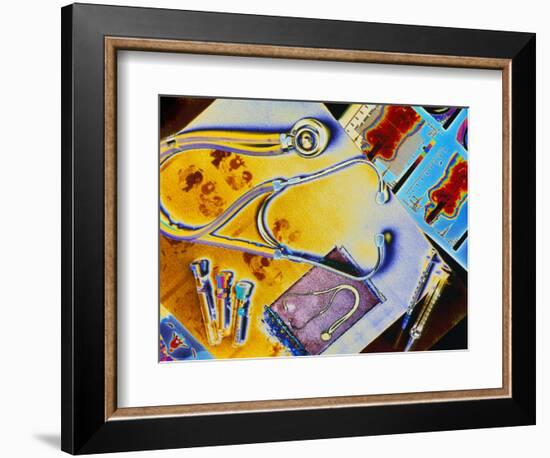 Medical Still Life-Chris Rogers-Framed Photographic Print