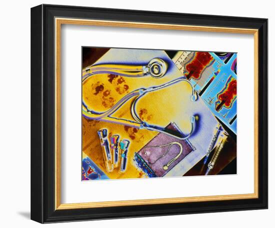 Medical Still Life-Chris Rogers-Framed Photographic Print