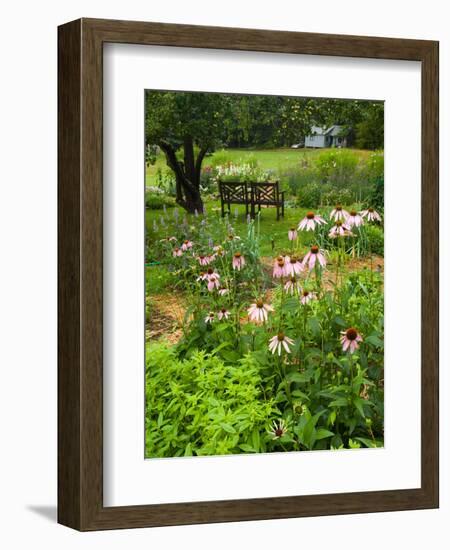 Medicinal Garden, Oakland House Seaside Resort, Brooksville-Jerry & Marcy Monkman-Framed Photographic Print