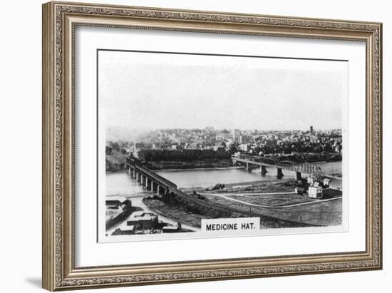 Medicine Hat, Alberta, Canada, C1920S-null-Framed Giclee Print