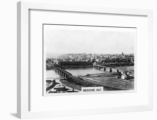 Medicine Hat, Alberta, Canada, C1920S-null-Framed Giclee Print