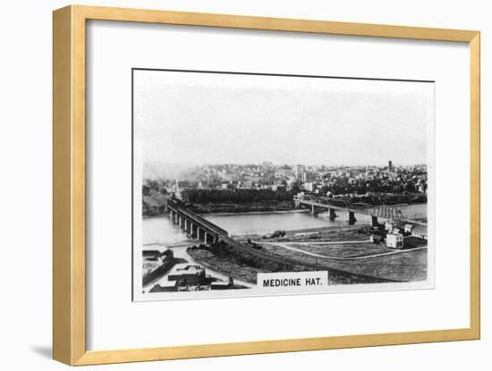 Medicine Hat, Alberta, Canada, C1920S-null-Framed Giclee Print