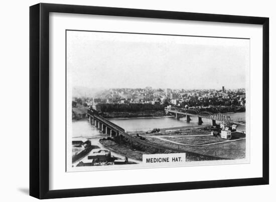 Medicine Hat, Alberta, Canada, C1920S-null-Framed Giclee Print