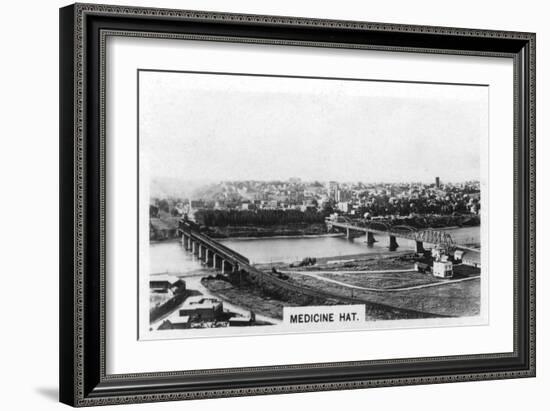 Medicine Hat, Alberta, Canada, C1920S-null-Framed Giclee Print