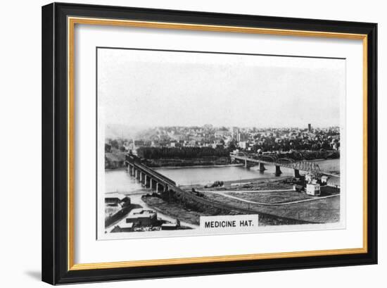 Medicine Hat, Alberta, Canada, C1920S-null-Framed Giclee Print