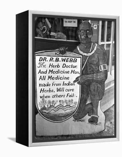 Medicine Man, 1938-Russell Lee-Framed Premier Image Canvas