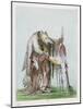 Medicine-Man of the Blackfeet People-George Catlin-Mounted Art Print