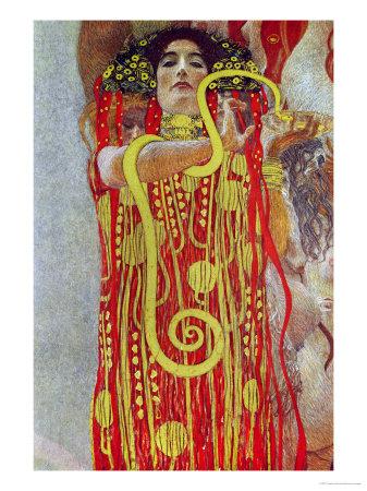 Medicine Part Of The Ceiling Fresco For The Vienna University 1900 07 Giclee Print By Gustav Klimt Art Com