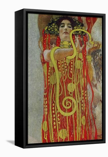 Medicine, Part of the Ceiling Fresco for the Vienna University, 1900/07-Gustav Klimt-Framed Premier Image Canvas