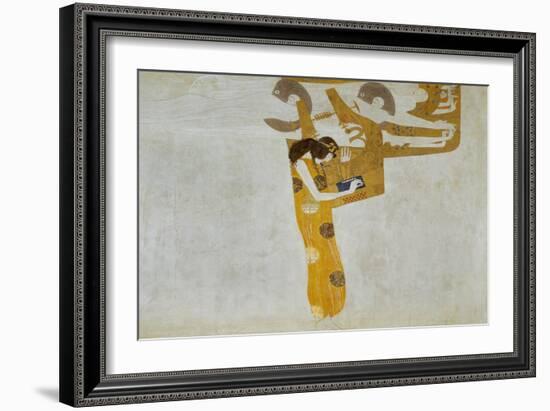 Medicine, Part of the Ceiling Fresco for the Vienna University, 1900/07-Gustav Klimt-Framed Giclee Print