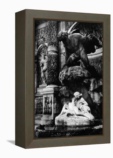 Medicis Fountain, Jardins de Luxembourg, Paris-Simon Marsden-Framed Premier Image Canvas