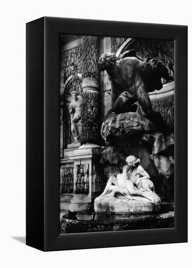 Medicis Fountain, Jardins de Luxembourg, Paris-Simon Marsden-Framed Premier Image Canvas