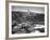 Medics' Ambulance Truck Driving Through Wreckage Left Behind at Battle Site During WWII-null-Framed Photographic Print