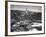 Medics' Ambulance Truck Driving Through Wreckage Left Behind at Battle Site During WWII-null-Framed Photographic Print