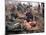 Medics Treat Wounded-Associated Press-Mounted Photographic Print