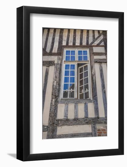 Medieval architecture, Honfleur, Normandy, France-Lisa S. Engelbrecht-Framed Photographic Print