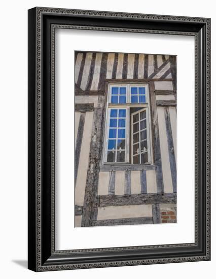 Medieval architecture, Honfleur, Normandy, France-Lisa S. Engelbrecht-Framed Photographic Print