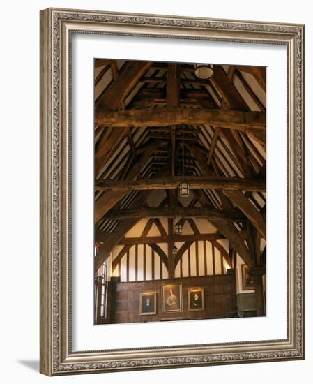 Medieval Architecture in the Merchant Adventurers' Hall, York, Yorkshire, England-Michael Jenner-Framed Photographic Print