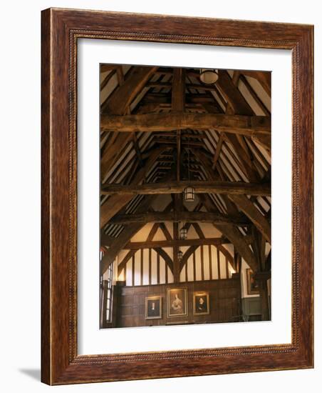 Medieval Architecture in the Merchant Adventurers' Hall, York, Yorkshire, England-Michael Jenner-Framed Photographic Print