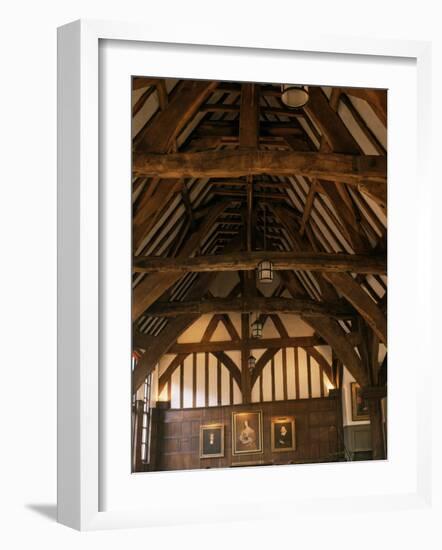 Medieval Architecture in the Merchant Adventurers' Hall, York, Yorkshire, England-Michael Jenner-Framed Photographic Print