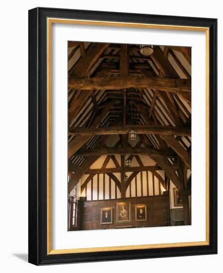 Medieval Architecture in the Merchant Adventurers' Hall, York, Yorkshire, England-Michael Jenner-Framed Photographic Print