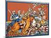 Medieval Battle-Escott-Mounted Giclee Print