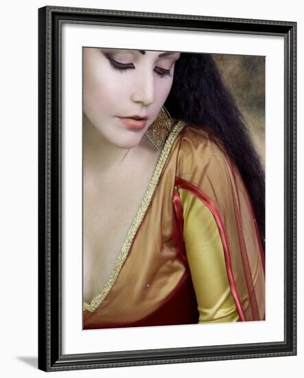 Medieval Beauty-Lynne Davies-Framed Photographic Print